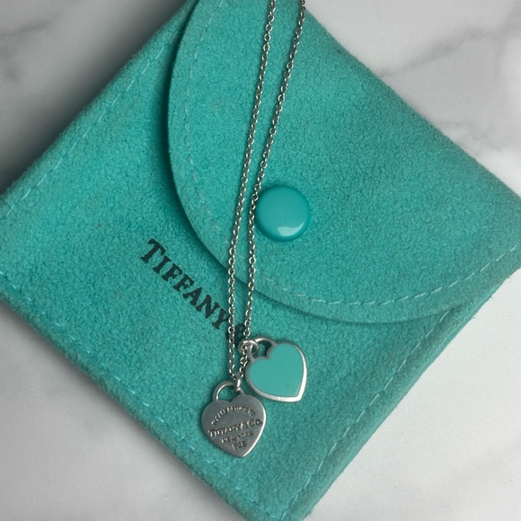 Tiffany & Co. Jewelry - Tiffany and co heart necklace 18”